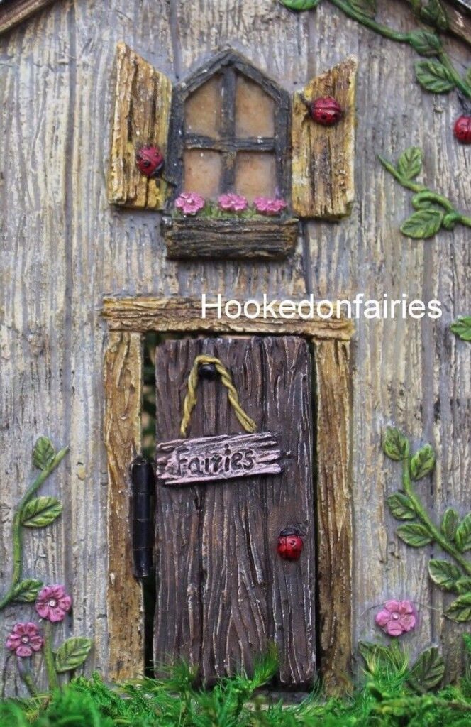 Miniature Ladybug Fairy Door hinged WS 1312 Fairy Garden Dollhouse review